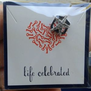 KEEP collective Pavé silver starfish